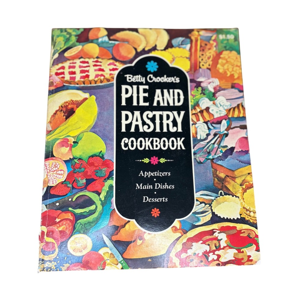 Vintage Betty Crocker Pie and Pastry Cookbook 1968 Softcover